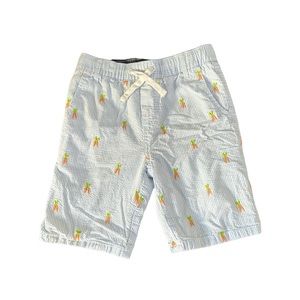Gymboree Seersucker Carrot Shorts, Size 7